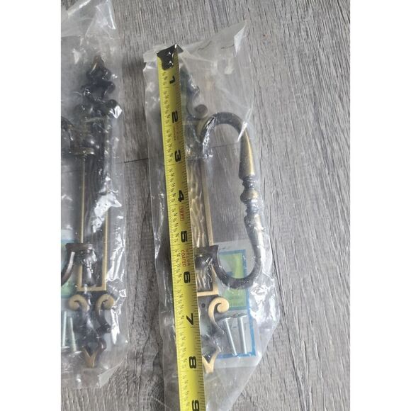 2- Vintage Amerock Madeira Antique English 3"cc Drawer Bail Pull Handle BP170-AE - Picture 4 of 5